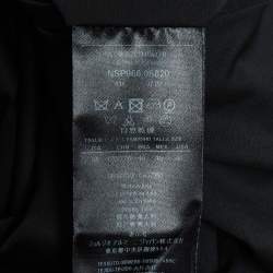 Giorgio Armani Black Wool Tailored Pants S