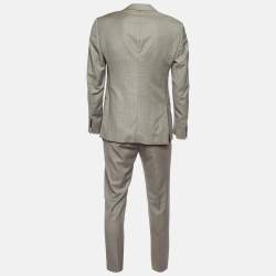 Giorgio Armani Grey Wool Soho Tailored Suit M
