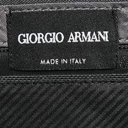 Giorgio Armani Dark Grey Wool Trousers M