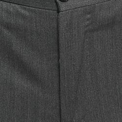 Giorgio Armani Dark Grey Wool Trousers M