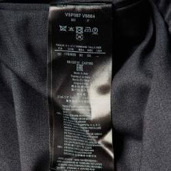 Giorgio Armani Dark Grey Wool Tailored Trousers L