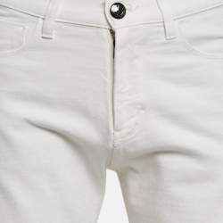 Giorgio Armani White Denim Jeans XS Waist 29"