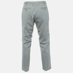 Giorgio Armani Grey Virgin Wool Pants L