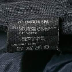 Giorgio Armani Black Cashmere Single Breasted Blazer L