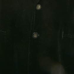 Giorgio Armani Vintage Black Velvet Pants Suit XXL/XXXL 