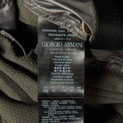 Giorgio Armani Grey Mesh Suit M