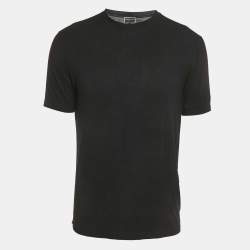 Tシャツ・カットソー GIORGIO ARMANI T-SHIRTS NAVY Giorgio Armani Navy Printed T-Shirt Giorgio Armani