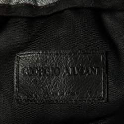 Pre Owned Giorgio Armani Grey Crepe Trousers XXL