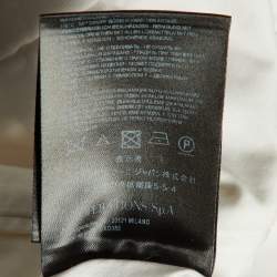 Pre Owned Giorgio Armani White Cotton Gabardine Shorts XXXL