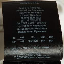 Pre Owned Giorgio Armani White Cotton Gabardine Shorts XXXL