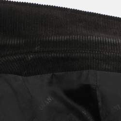 مملوكة مسبقًا Giorgio Armani Black Wool Single Breasted Blazer XXL