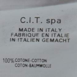 Pre Owned Giorgio Armani Classico Light Blue Cotton Woven Long Sleeve Shirt 3XL