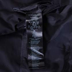 Pre Owned Giorgio Armani Navy Blue Wool Super 150's Button Front Blazer XXL