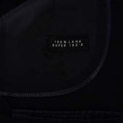 Pre Owned Giorgio Armani Navy Blue Wool Super 150's Button Front Blazer XXL