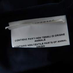 Pre Owned Giorgio Armani Grey Printed Cotton Button Front Shirt 4XL