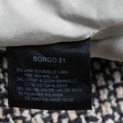 Giorgio Armani Vintage Beige Tweed Single Breasted Blazer XL