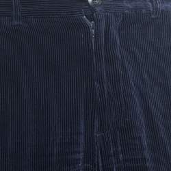 Giorgio Armani Dark Blue Corduroy Trousers L