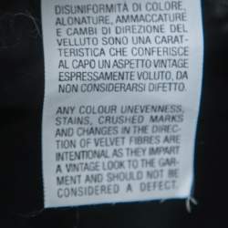 Giorgio Armani Dark Blue Corduroy Trousers L
