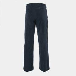 Giorgio Armani Navy Blue Corduroy Trousers XL