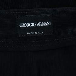 Giorgio Armani Navy Blue Corduroy Trousers XL