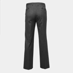 Giorgio Armani Grey Wool Blend Trousers XL