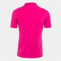 Giorgio Armani Dark Pink Jersey Half Sleeve Polo T-Shirt M