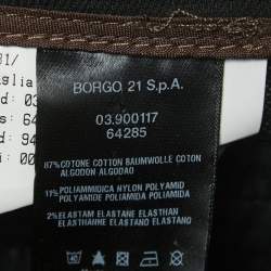Giorgio Armani Black Denim Straight Fit Jeans 3XL Waist 38"