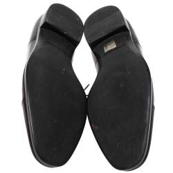 Giorgio Armani Brown Leather Classic Oxfords Size 42