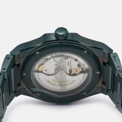 Girard Perregaux Green Ceramic Titanium Laureto Aston Martin Edition 81005-32-3080-1CX Men's Wristwatch 38 mm