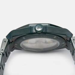 Girard Perregaux Green Ceramic Titanium Laureto Aston Martin Edition 81005-32-3080-1CX Men's Wristwatch 38 mm