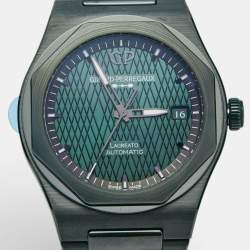 Girard Perregaux Green Ceramic Titanium Laureto Aston Martin Edition 81005-32-3080-1CX Men's Wristwatch 38 mm