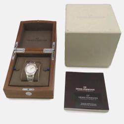 Pre Owned Girard Perregaux Laureato 81000-11-131-11A Automatic Silver Stainless Steel Men's Wristwatch 41 mm