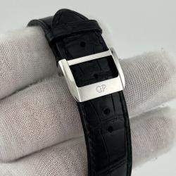 Pre Owned Girard Perregaux WW.TC Financial 49805 Automatic Whie Stainless Steel Men's Wristwatch 43 mm