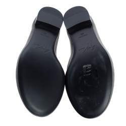 Pre Owned Giuseppe Zanotti Grey Suede Kevin Smoking Slippers Size 43