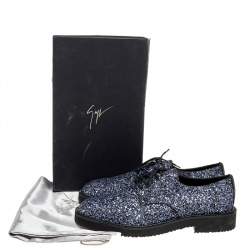 Giuseppe Zanotti Two Tone Coarse Glitter Tyson Derby Size 45