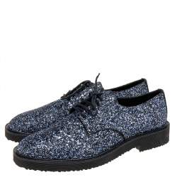 Giuseppe Zanotti Two Tone Coarse Glitter Tyson Derby Size 45