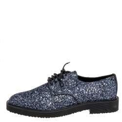 Giuseppe Zanotti Two Tone Coarse Glitter Tyson Derby Size 45