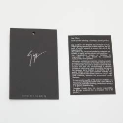 Pre Owned Giuseppe Zanotti Brown Suede Zip Detail Driving Loafers Size 43