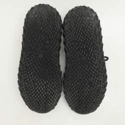 Giuseppe Zanotti Black Mesh and Rubber Urchin Low Top Sneakers Size 42