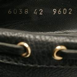 Giuseppe Zanotti Black Leather Bow Slip On Sneakers Size 42
