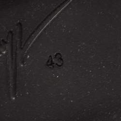 Pre Owned Giuseppe Zanotti Red Leather Apocalypse Trek Ankle Boots Size 43