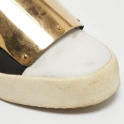 مملوكة مسبقًا Giuseppe Zanotti White Leather High Top Sneakers Size 39