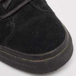 Giuseppe Zanotti Black Suede Kriss High Top Sneakers Size 39