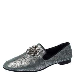 crystal loafers