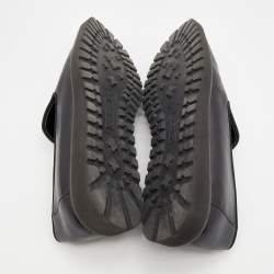 Pre Owned Giuseppe Zanotti Black Leather Slip On Loafers Size 43