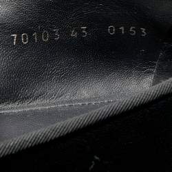 Pre Owned Giuseppe Zanotti Black Leather Slip On Loafers Size 43