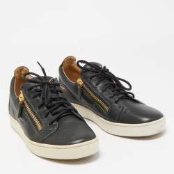 Giuseppe Zanotti Dark Green Low Top Sneakers Size 43