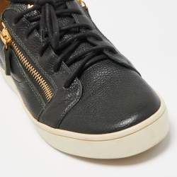 Giuseppe Zanotti Dark Green Low Top Sneakers Size 43