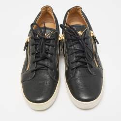 Giuseppe Zanotti Dark Green Low Top Sneakers Size 43