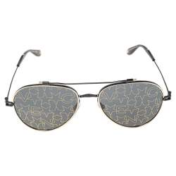 Givenchy Black/Gold GV7057/S Nude Aviator Sunglasses